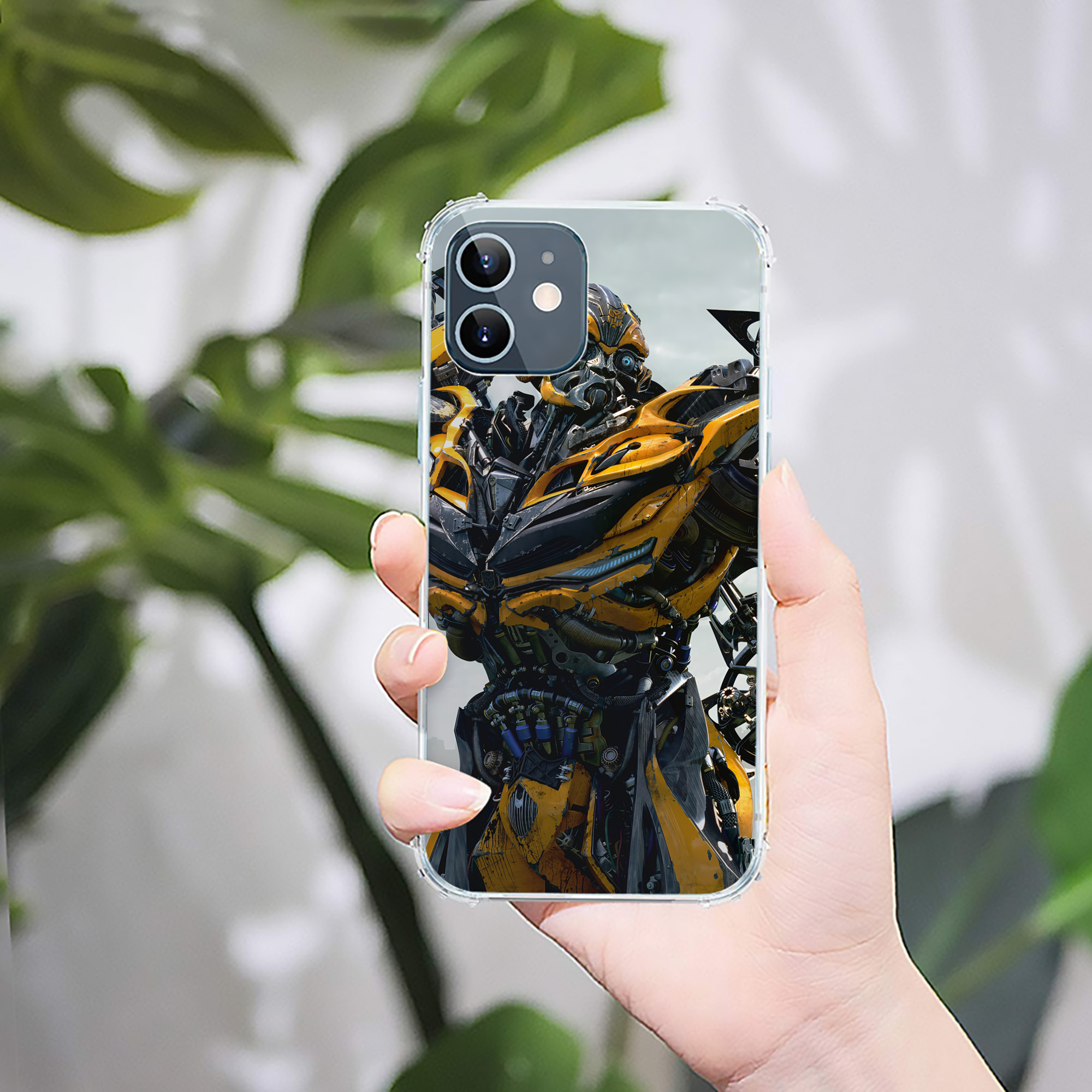 （画像用） Transformers トランスフォーマー 【iPhone 12シリーズ対応】透明スマホケース（クリアソフトケース）